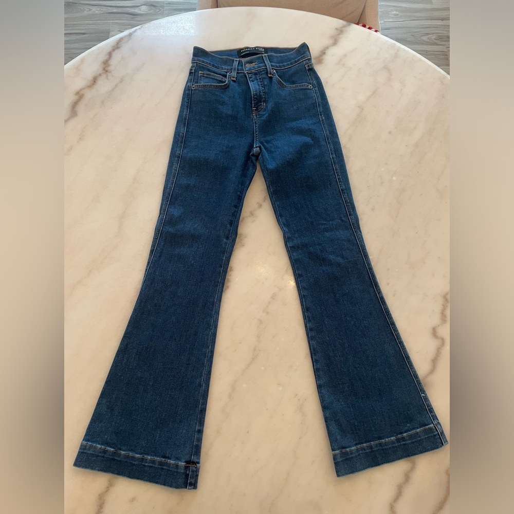 Veronica Beard High Rise Boot Cut Jeans